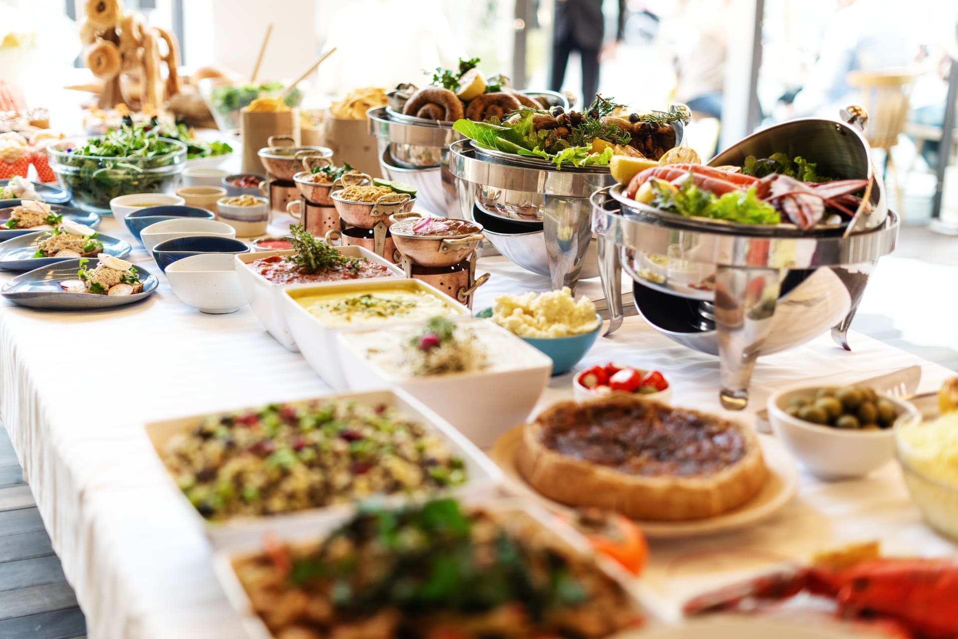 Catering menù personalizzato per evento aziendale